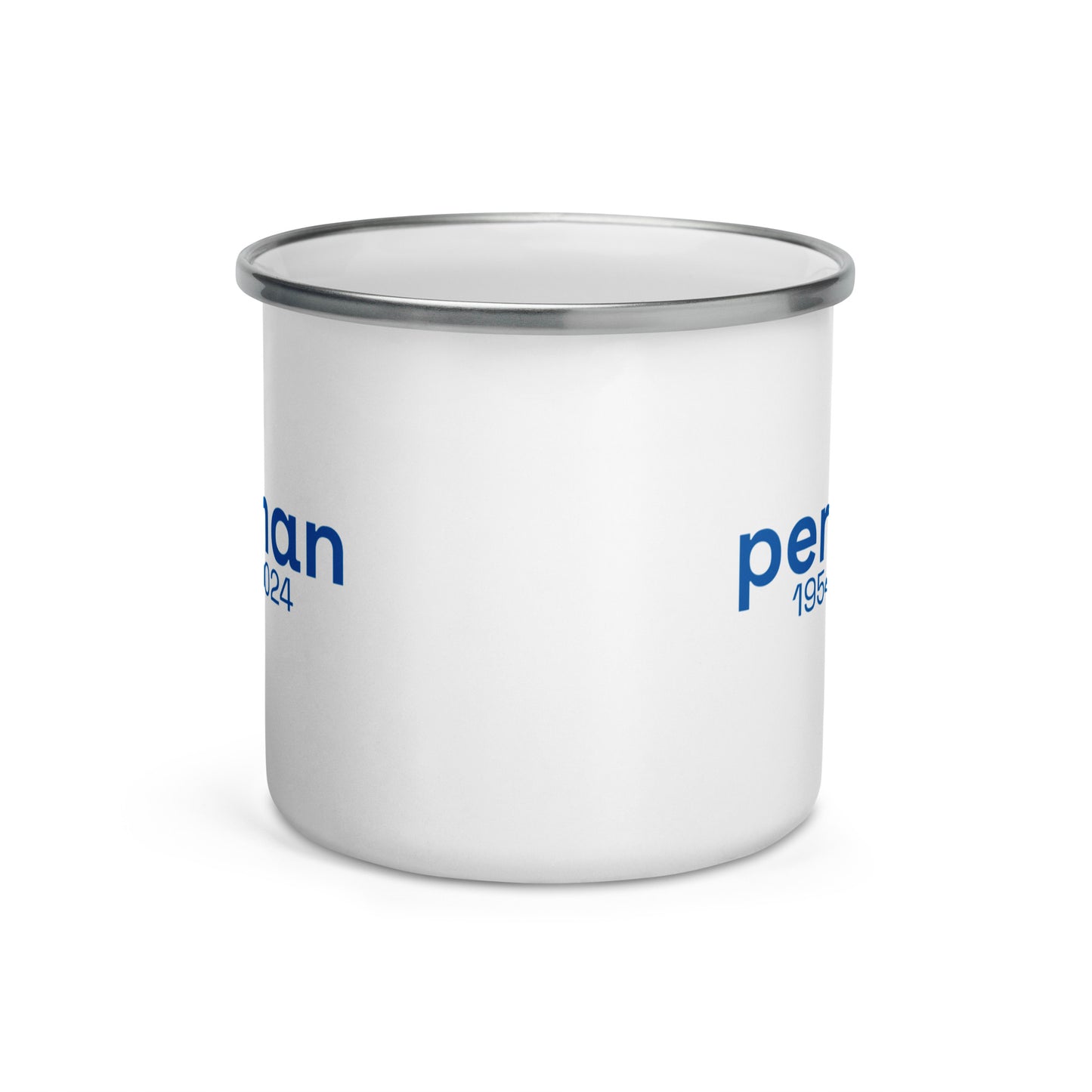Perlman Years Enamel Mug