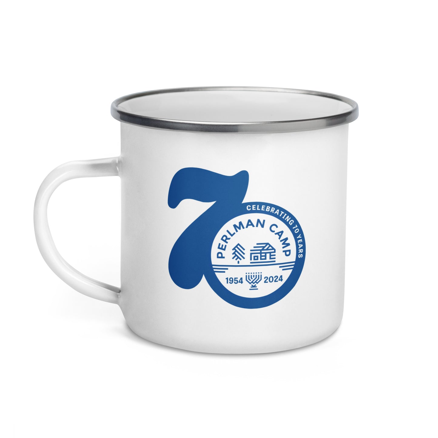 70th Logo Enamel Mug