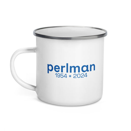 Perlman Years Enamel Mug