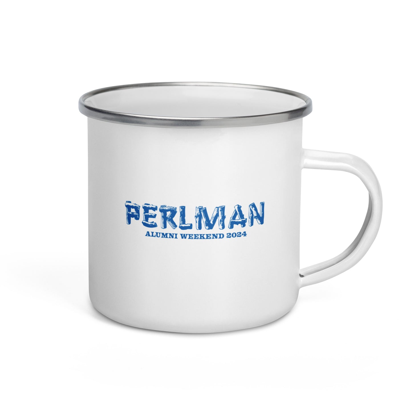 Alumni Weekend Logs Enamel Mug