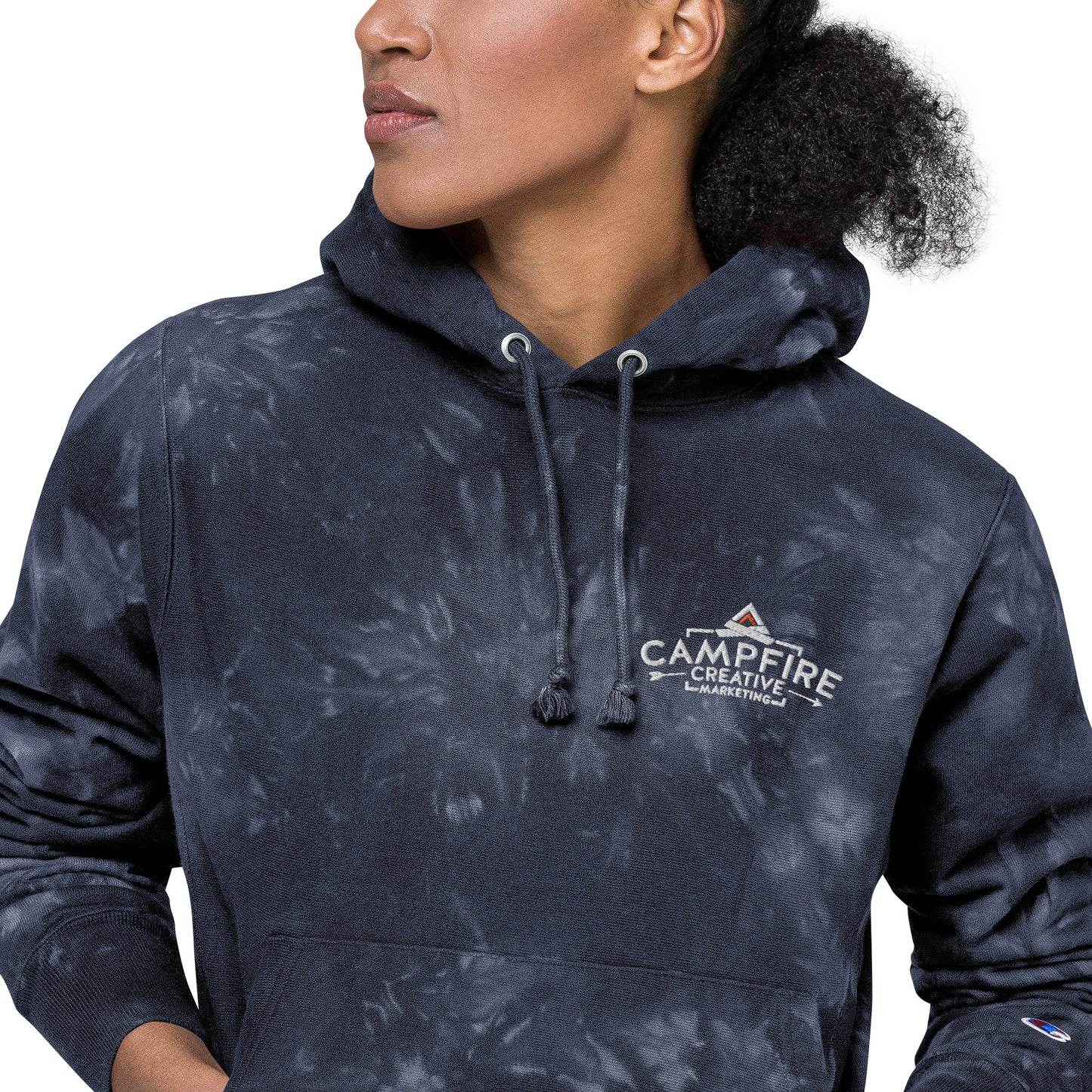 CCM Unisex Champion tie-dye hoodie