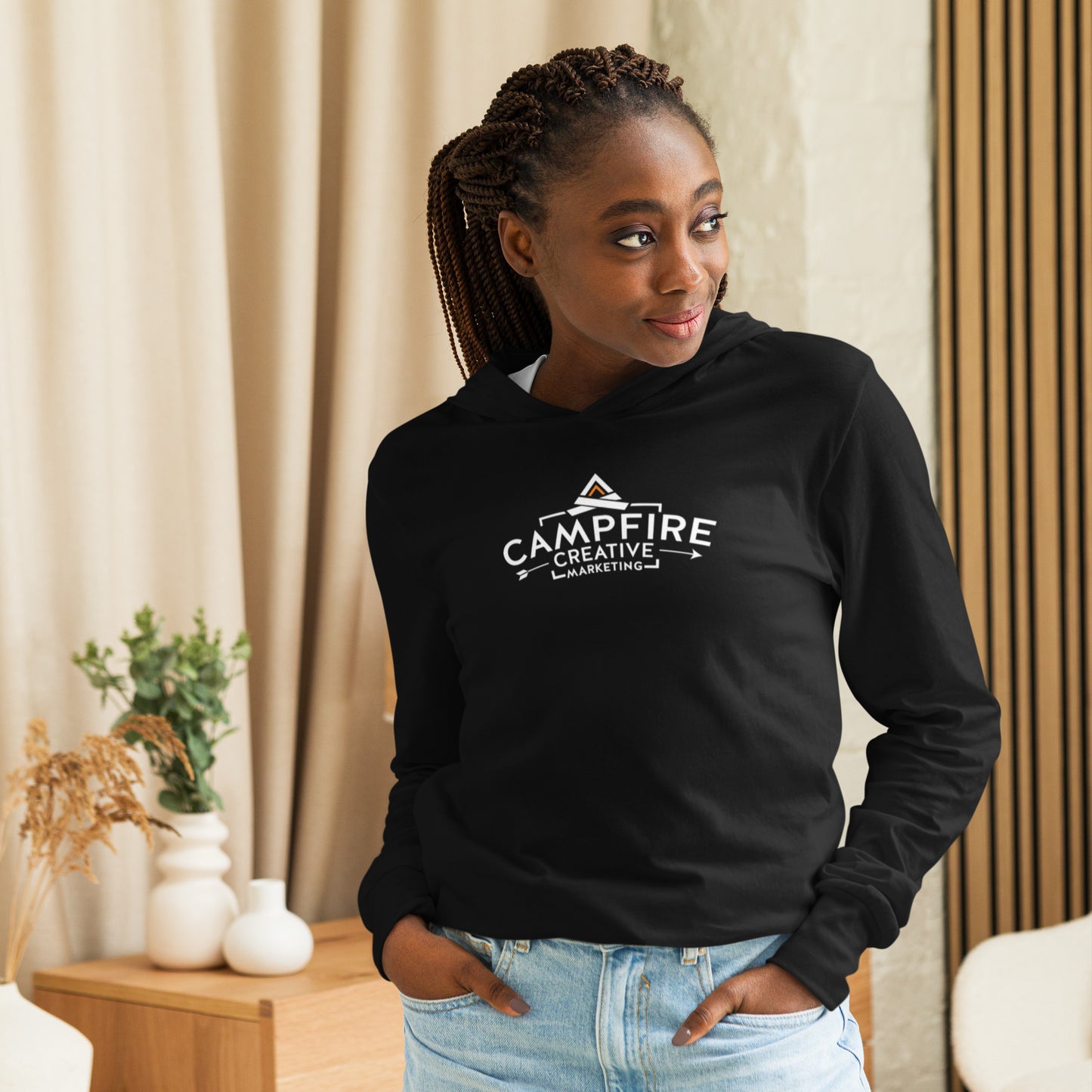 CCM Hooded long-sleeve tee