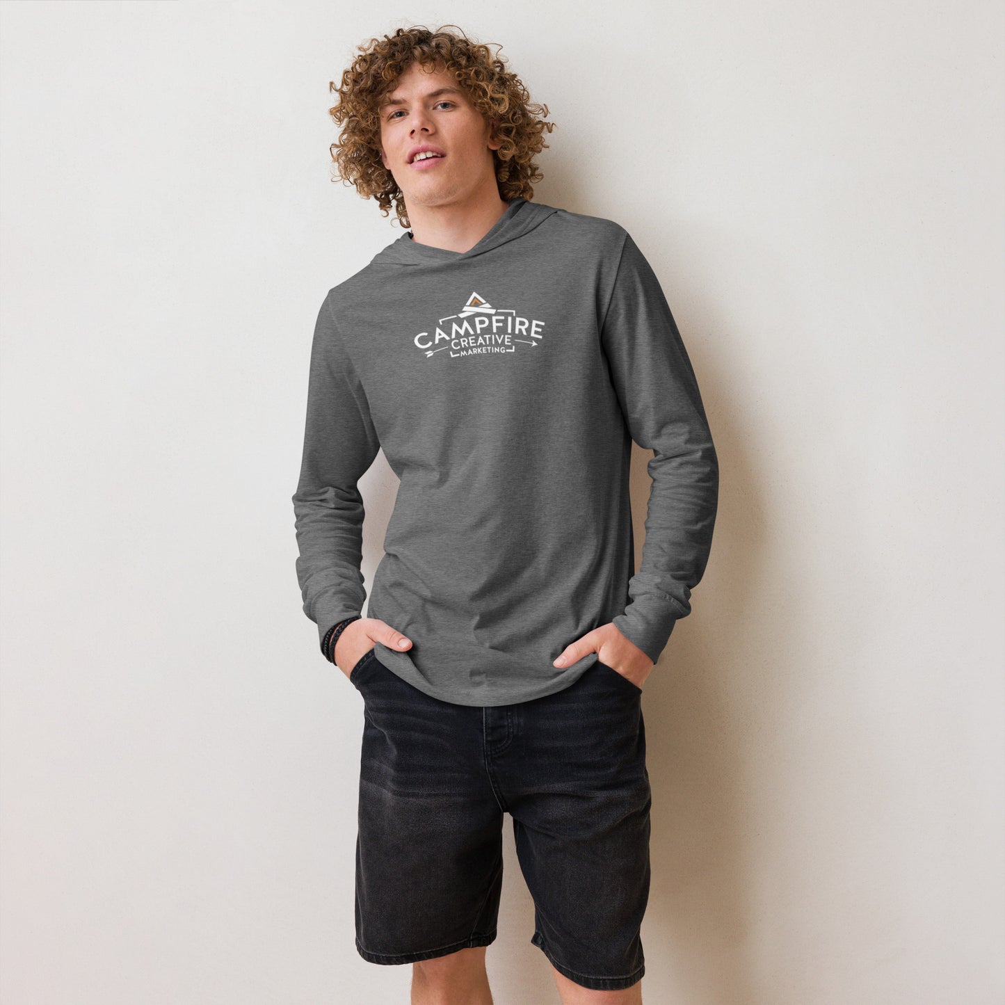 CCM Hooded long-sleeve tee