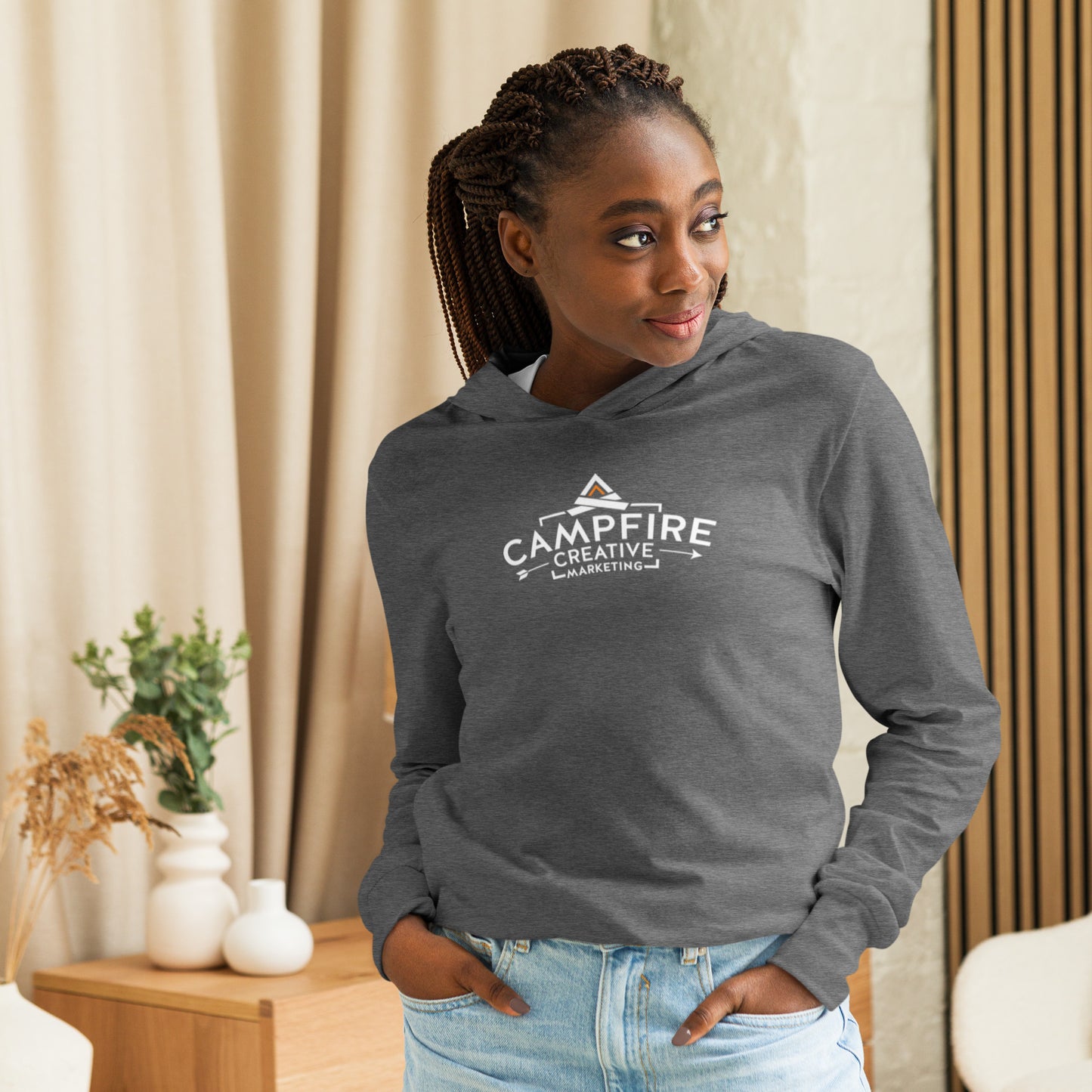 CCM Hooded long-sleeve tee