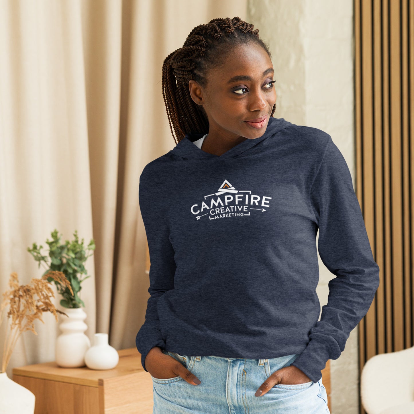 CCM Hooded long-sleeve tee
