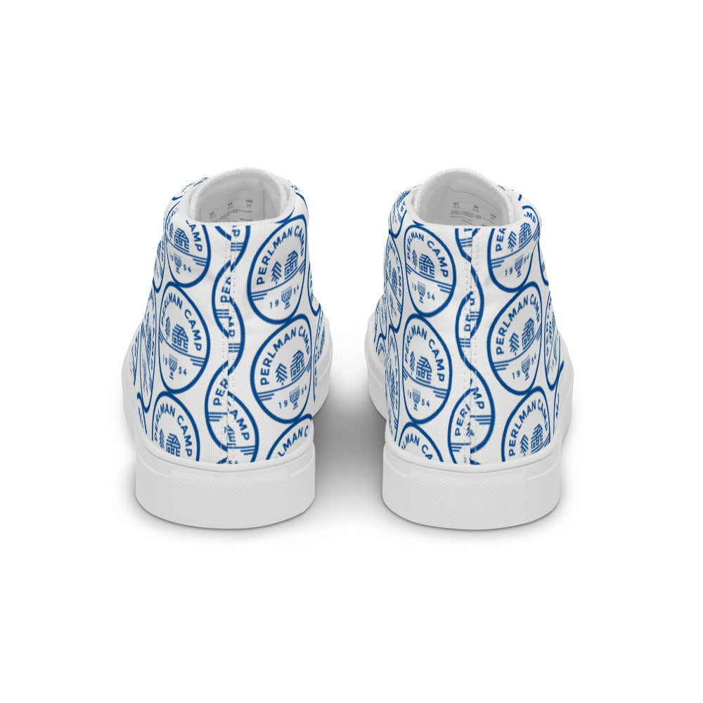 Men’s high top canvas shoes