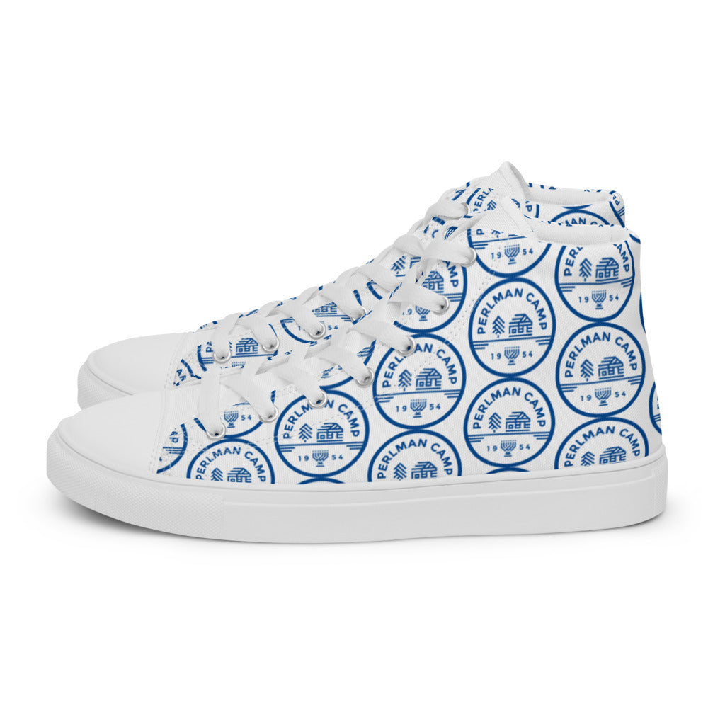 Men’s high top canvas shoes
