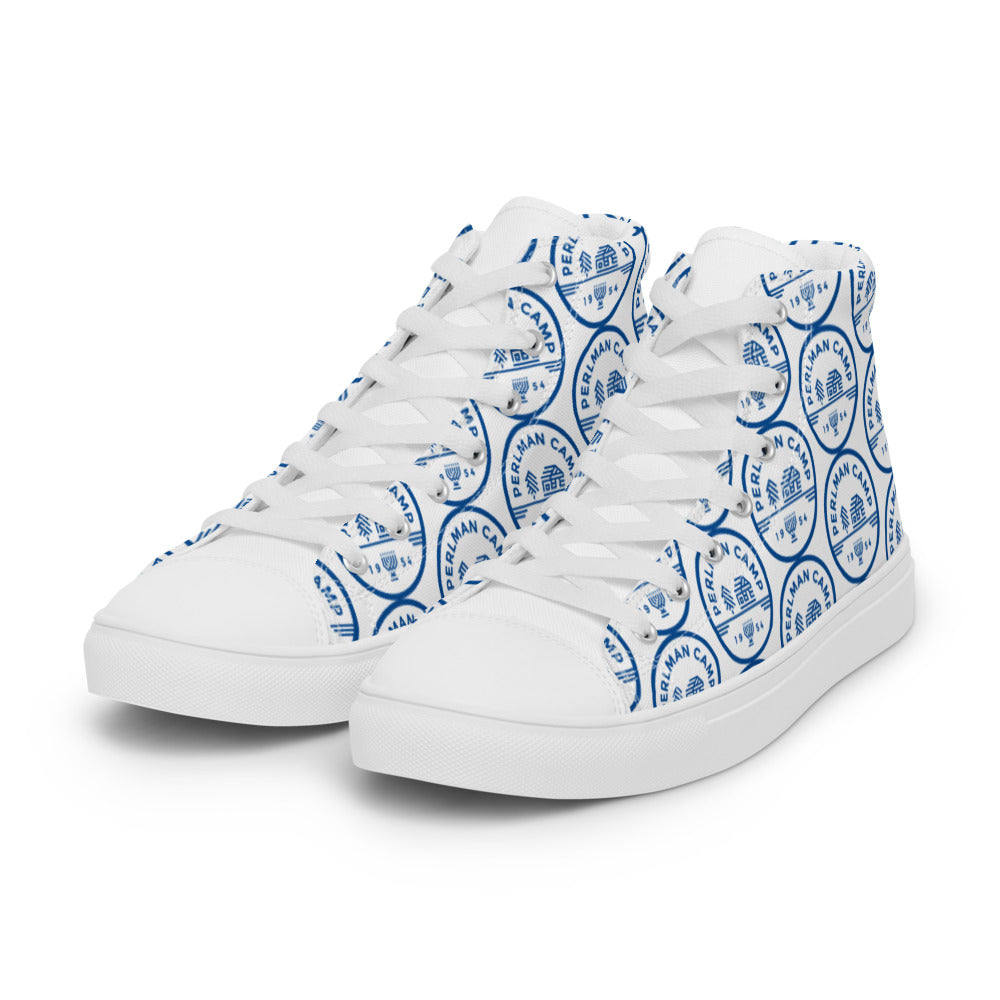 Men’s high top canvas shoes