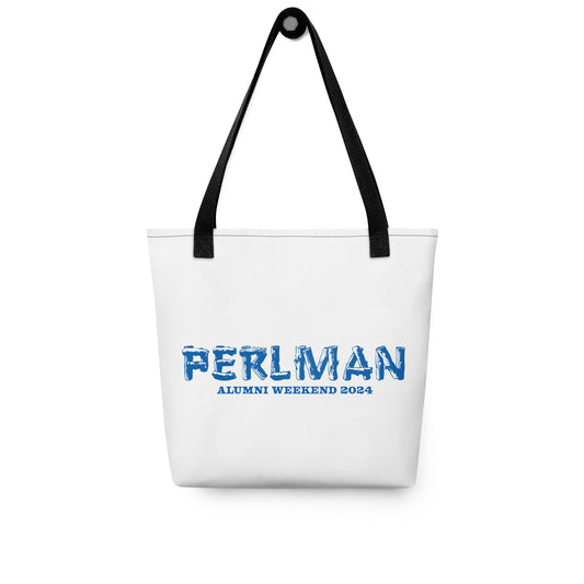 Alumni Weekend Logs Tote bag