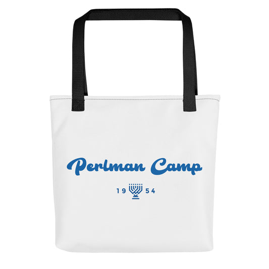 Perlman Menorah Tote bag