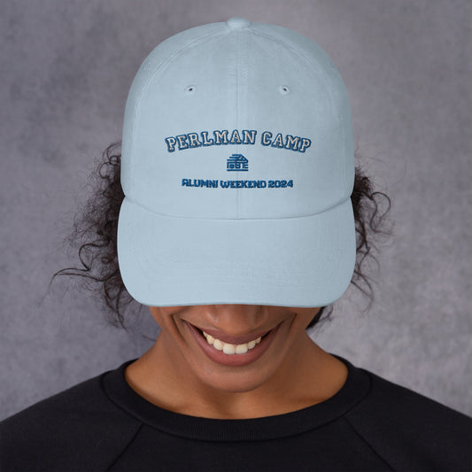 Perlman Alumni Weekend 2024 Dad hat