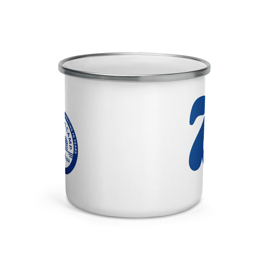 70th Logo Enamel Mug