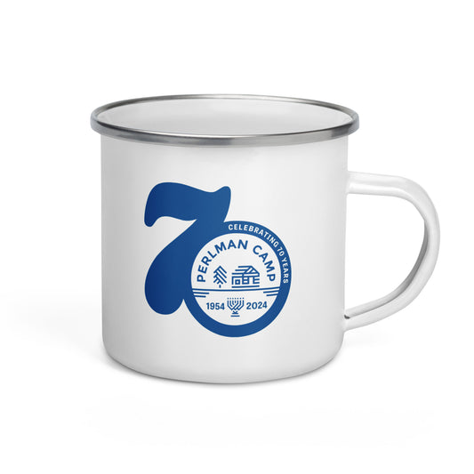 70th Logo Enamel Mug