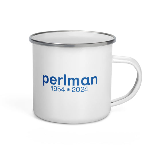 Perlman Years Enamel Mug