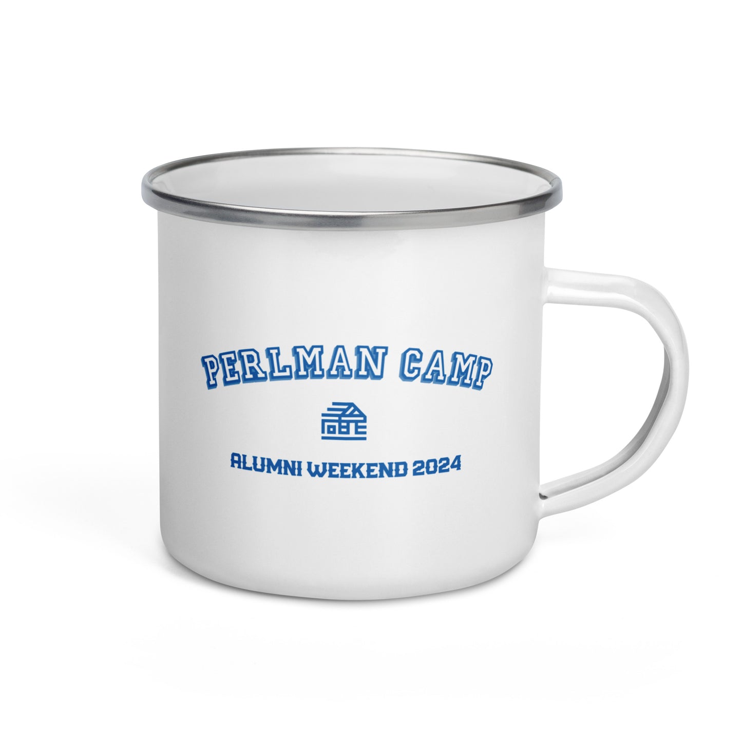 Perlman Alumni Weekend 2024 Enamel Mug