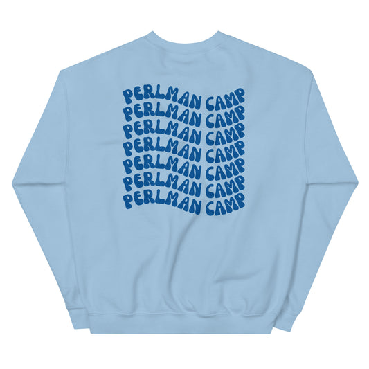 Wavy Words Gildan Unisex Crewneck Sweatshirt